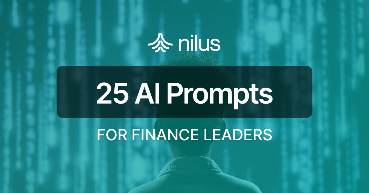 25 AI Prompts for Finance Leaders