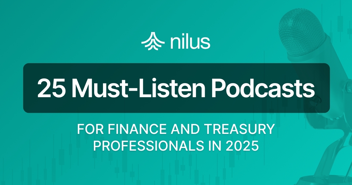 25 Must-Listen Podcasts for Finance and Treasury Professionals